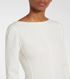 The Row Iragi knitted maxi dress