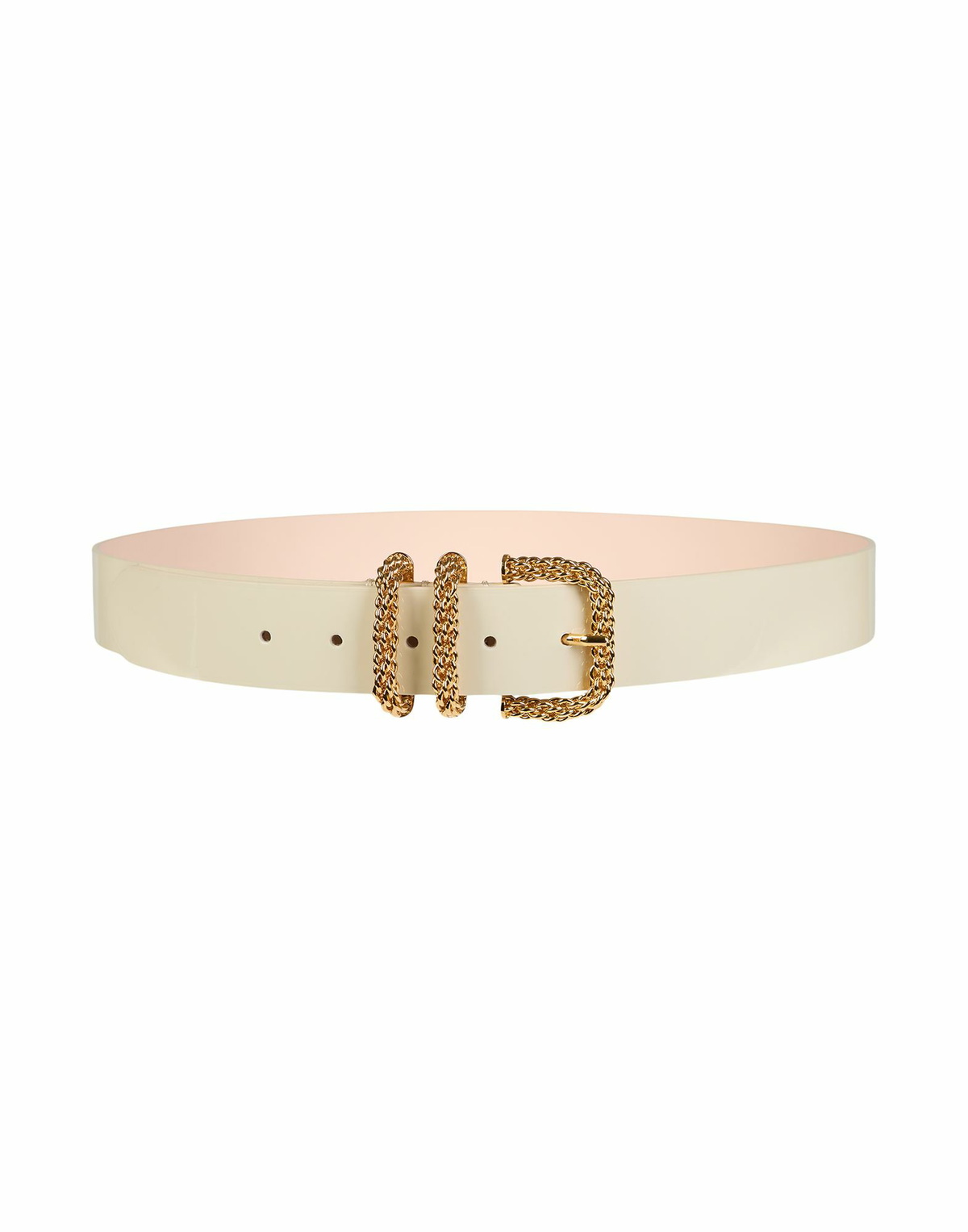 By Far Womens Belt Cream