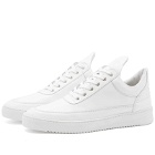 Filling Pieces Men's Low Top Sneakers in Ripple White