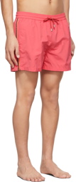 Paul Smith Pink Artist Stripe Swim Shorts