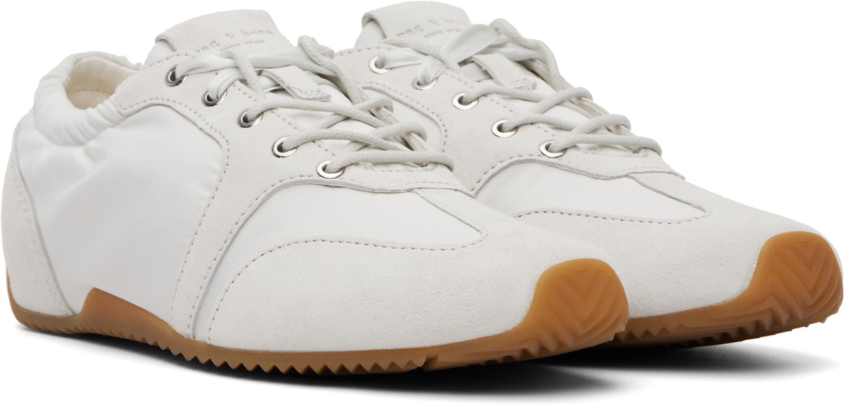 rag & bone White Emilee Ballet Runner Sneakers
