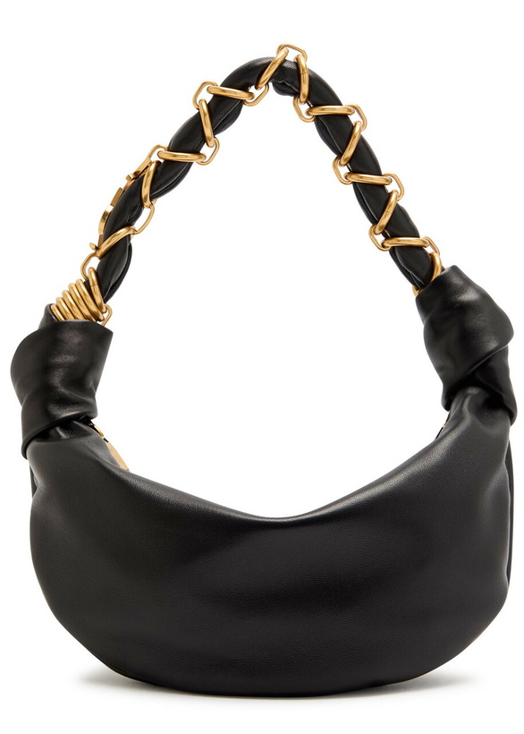 Photo: Saint Laurent Leather Hobo bag - Black - One Size