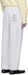 JACQUEMUS Gray La Croisière 'The Torneo' Sweatpants