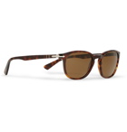 Persol - Square-Frame Tortoiseshell Acetate Polarised Sunglasses - Brown