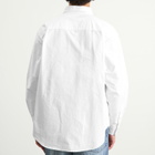 BEAMS Men's Heavy Oxford Button Down Shirt in White