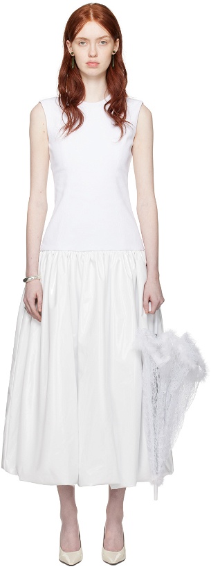Photo: Nicklas Skovgaard SSENSE Exclusive White Audrey Maxi Dress