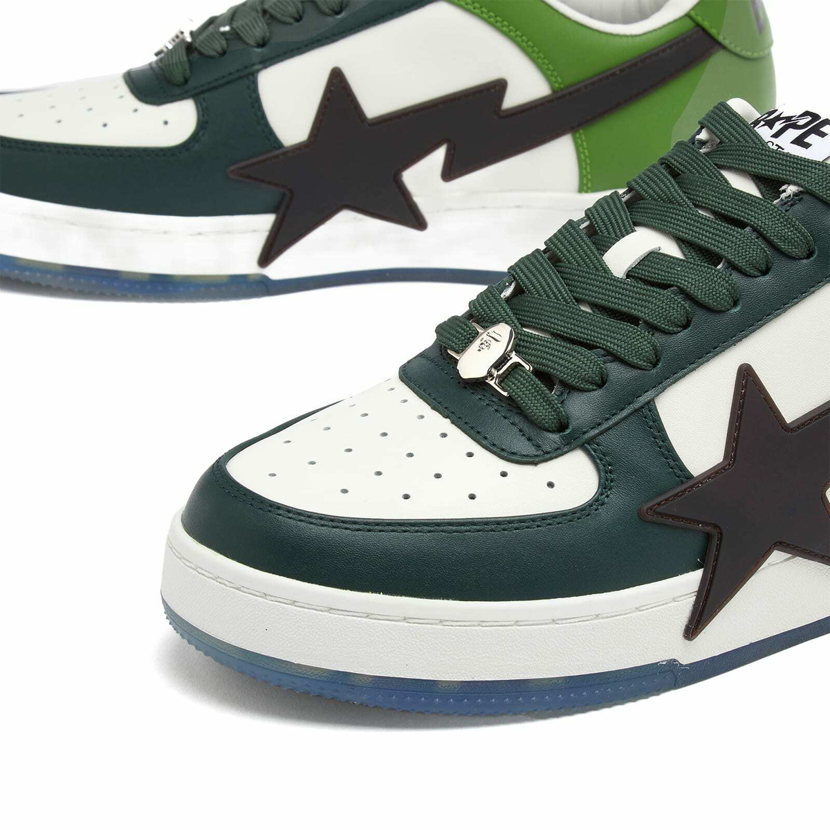 A Bathing Ape Men's Bape Sta OS Sneaker in Green