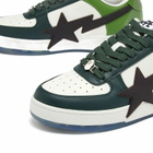 A Bathing Ape Men's Bape Sta OS Sneaker in Green