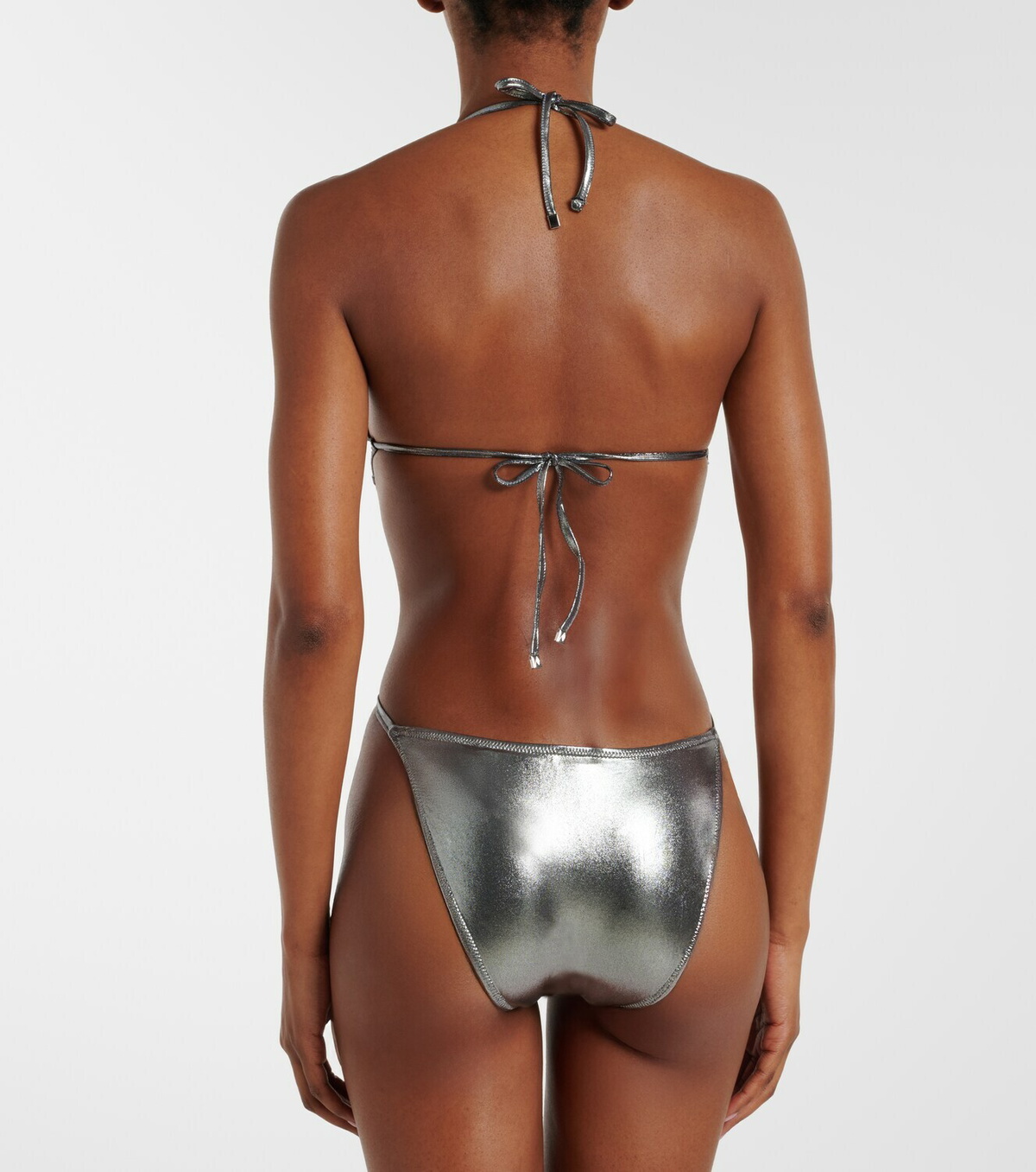 The Attico Halterneck swimsuit