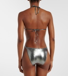 The Attico Halterneck swimsuit