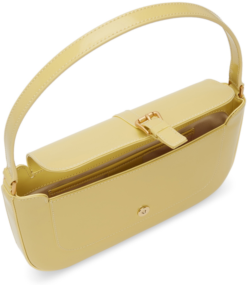 BY FAR Yellow Patent Miranda Bag By Far