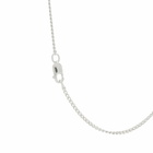 Miansai Men's Aegis Trilogy Pendant Necklace in Silver/Green 