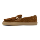 Human Recreational Services Brown Suede El Dorado Low-Top Sneakers