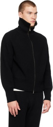 Entire Studios Black Blimp Full Zip Sweater