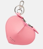 Alaïa Le Cœur Mini leather coin purse