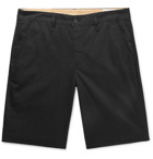 rag & bone - Slim-Fit Cotton-Blend Chino Shorts - Black