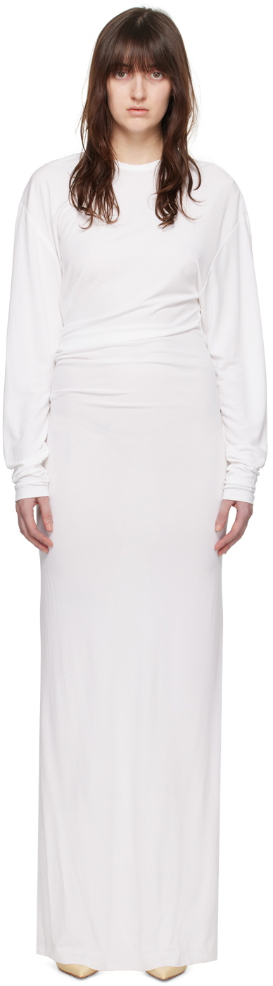 CHRISTOPHER ESBER | Bezel Quartz Ruched Skirt
