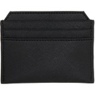 Vivienne Westwood Black Slim Orb Card Holder