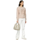 Loewe Pink Anagram Sweatshirt