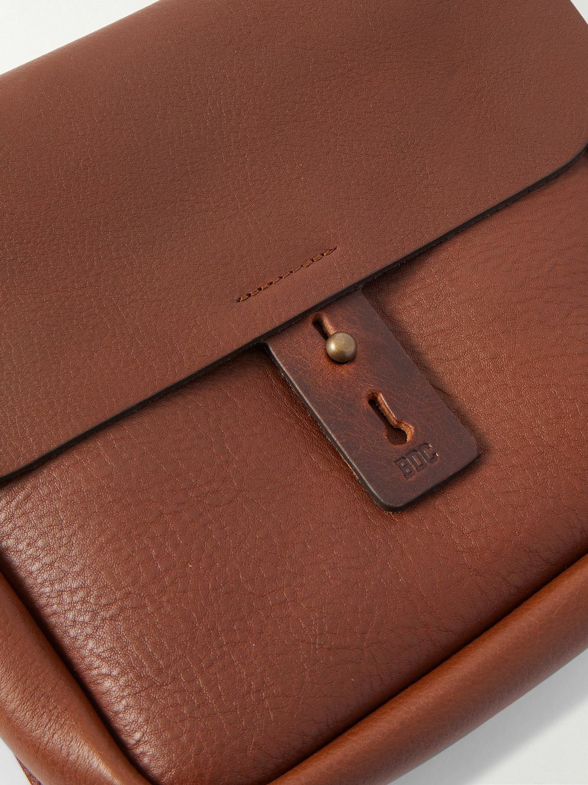 Bleu de Chauffe - Cartouche Cartridge Full-Grain Leather Messenger Bag