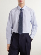 Charvet - Striped Cotton-Twill Shirt - Blue