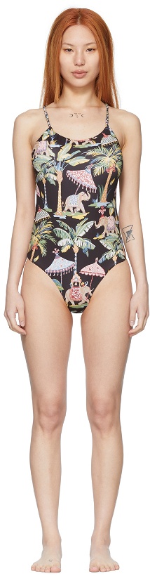 Photo: RED Valentino Black Polyester One-Piece Swimsuit