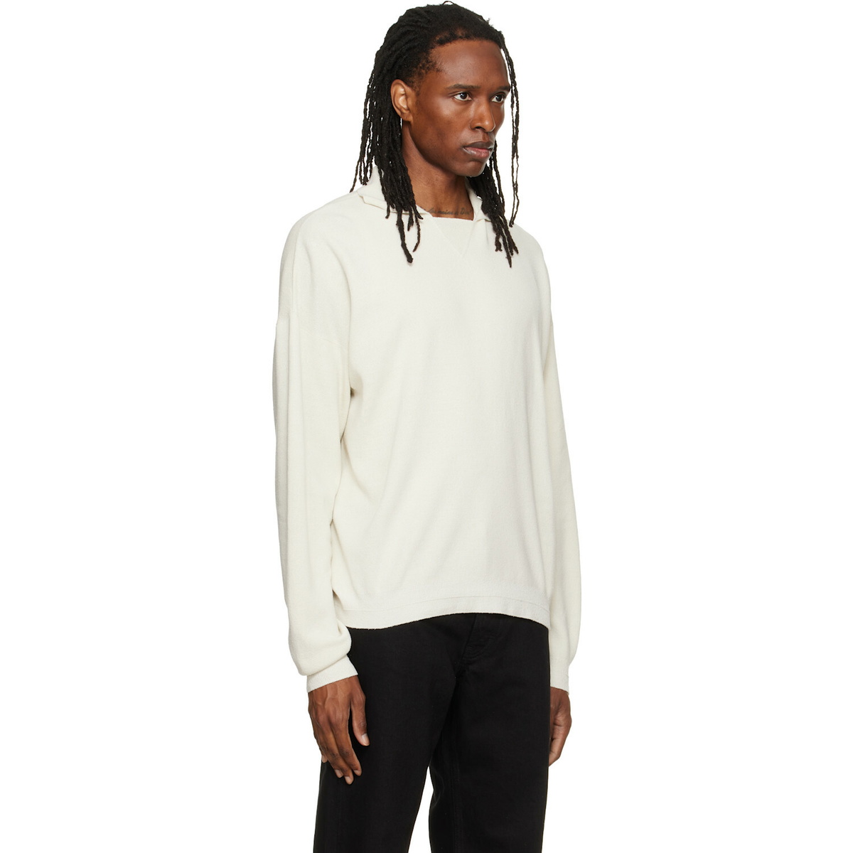 Calvin Klein Collection Off-White Desmond Polo
