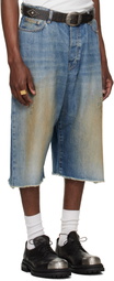 424 Blue 'Big Daddy' Denim Shorts