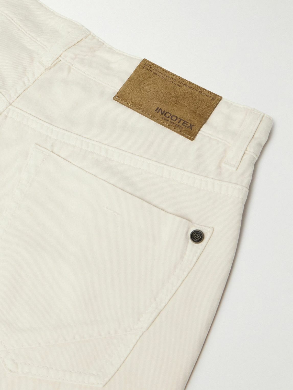 Incotex - Blue Division Straight-Leg Jeans - Neutrals