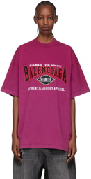 Balenciaga Pink Cotton Mini Dress
