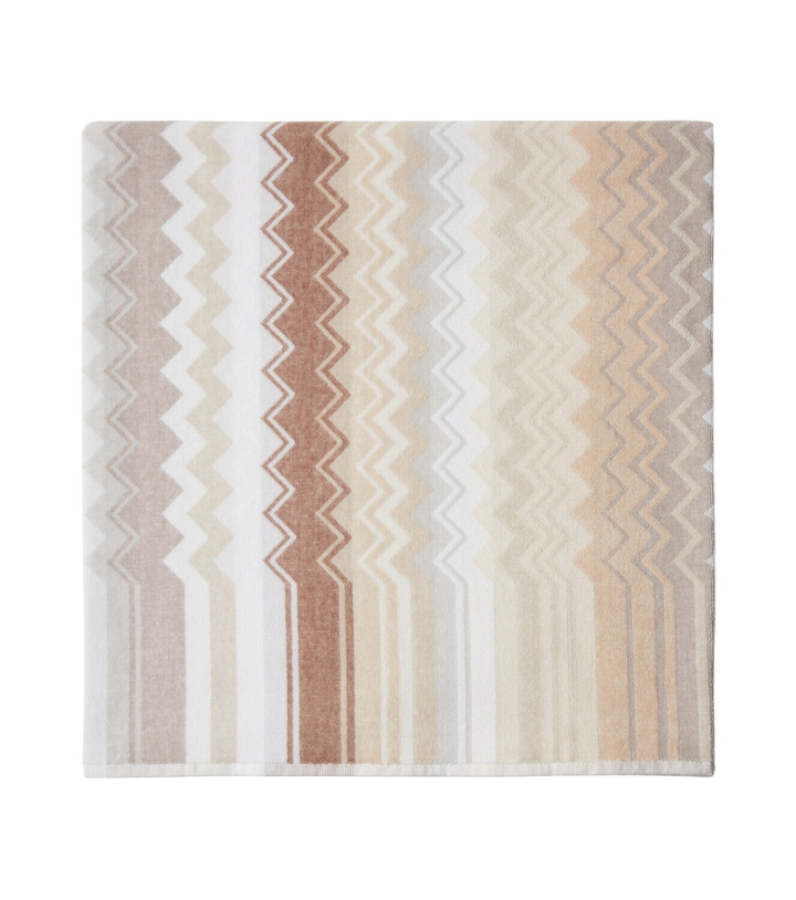 Photo: Missoni Giacomo Zigzag cotton terry bath sheet