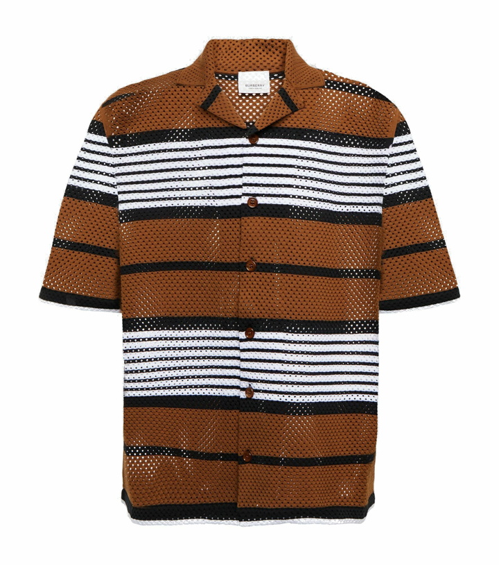 Photo: Burberry - Striped shirt