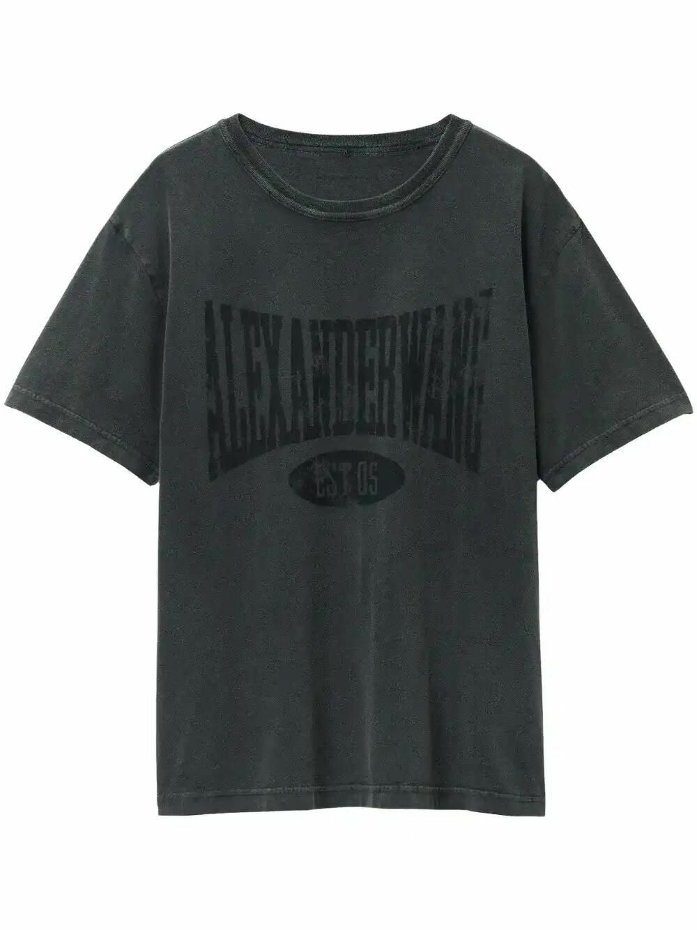 Alexander Wang Distressed Denim Wrap Skirt Skirts 600067160dnm