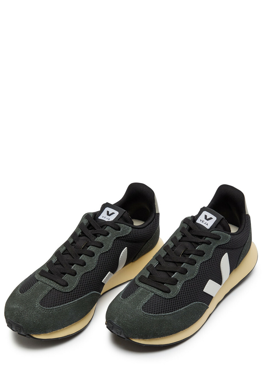 Veja Rio Branco Panelled Mesh Sneakers Black