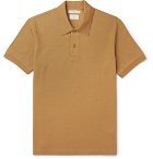Bottega Veneta - Cotton-Piqué Polo Shirt - Tan