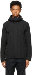 Arnar Már Jónsson Black Walthem Outerwear Jacket