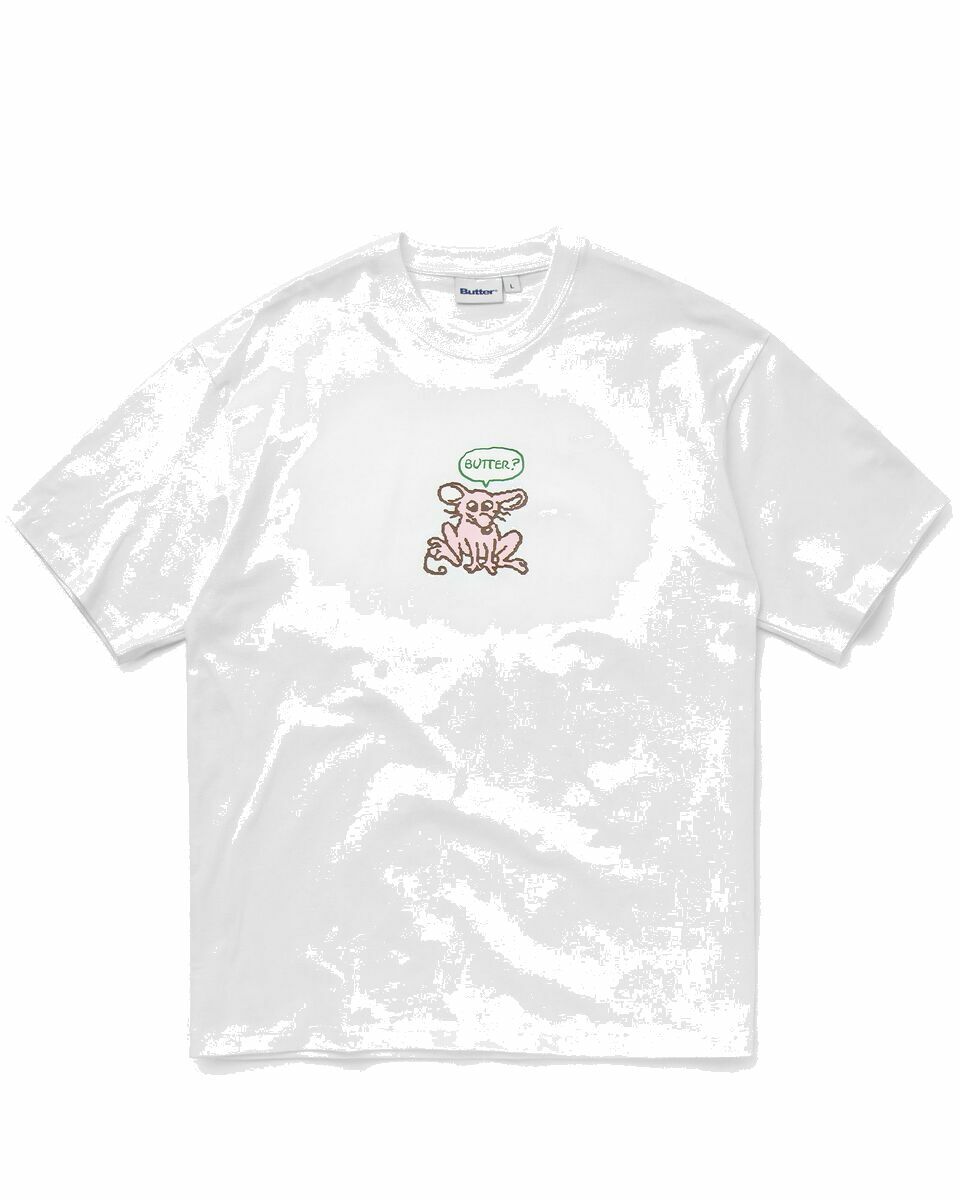 Photo: Butter Goods Rodent Tee White - Mens - Shortsleeves