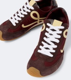 Loewe Ballet Runner 2.0 suede-trimmed sneakers