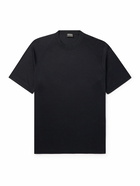 Zegna - High Performance™ Wool-Jersey T-Shirt - Blue