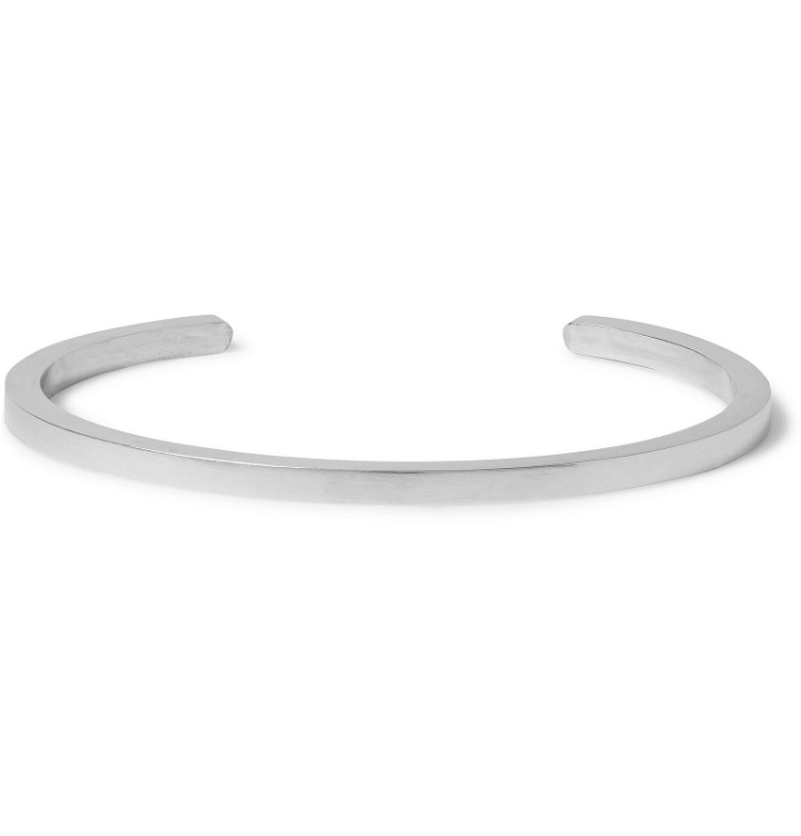 Photo: Tom Wood - Satin Sterling Silver Cuff - Silver