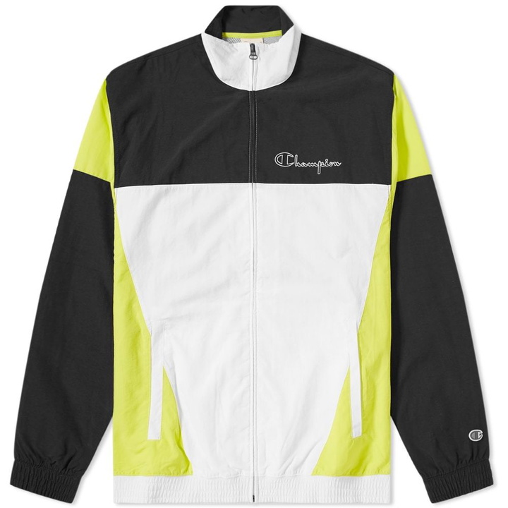 Photo: Champion Reverse Weave Colour Block Track Top