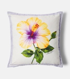 Dolce&Gabbana Casa Floral silk twill cushion