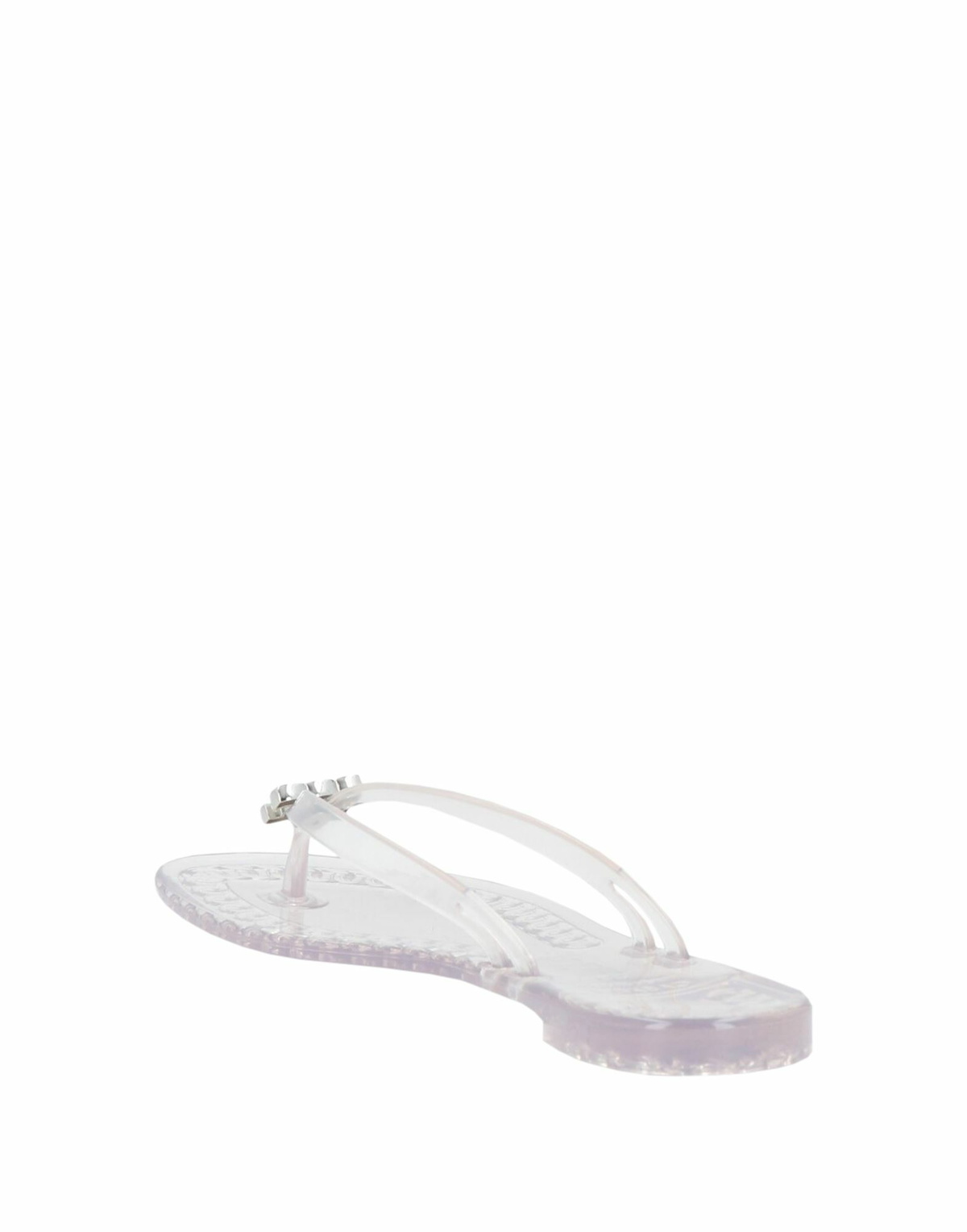 Casadei Womens Thong sandal in Transparent