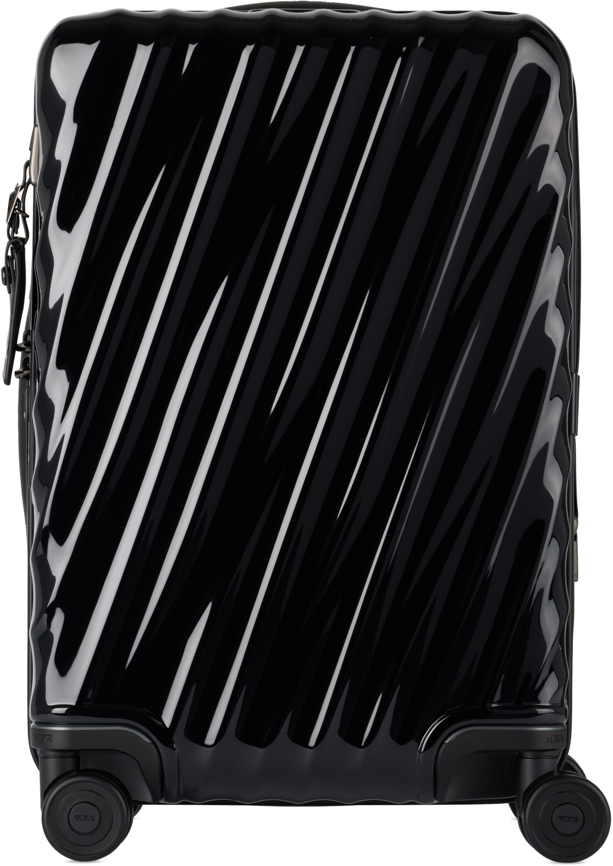 Tumi Black International Expandable 4 Wheeled Carry-On Suitcase