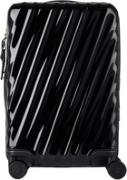 Tumi Black International Expandable 4 Wheeled Carry-On Suitcase