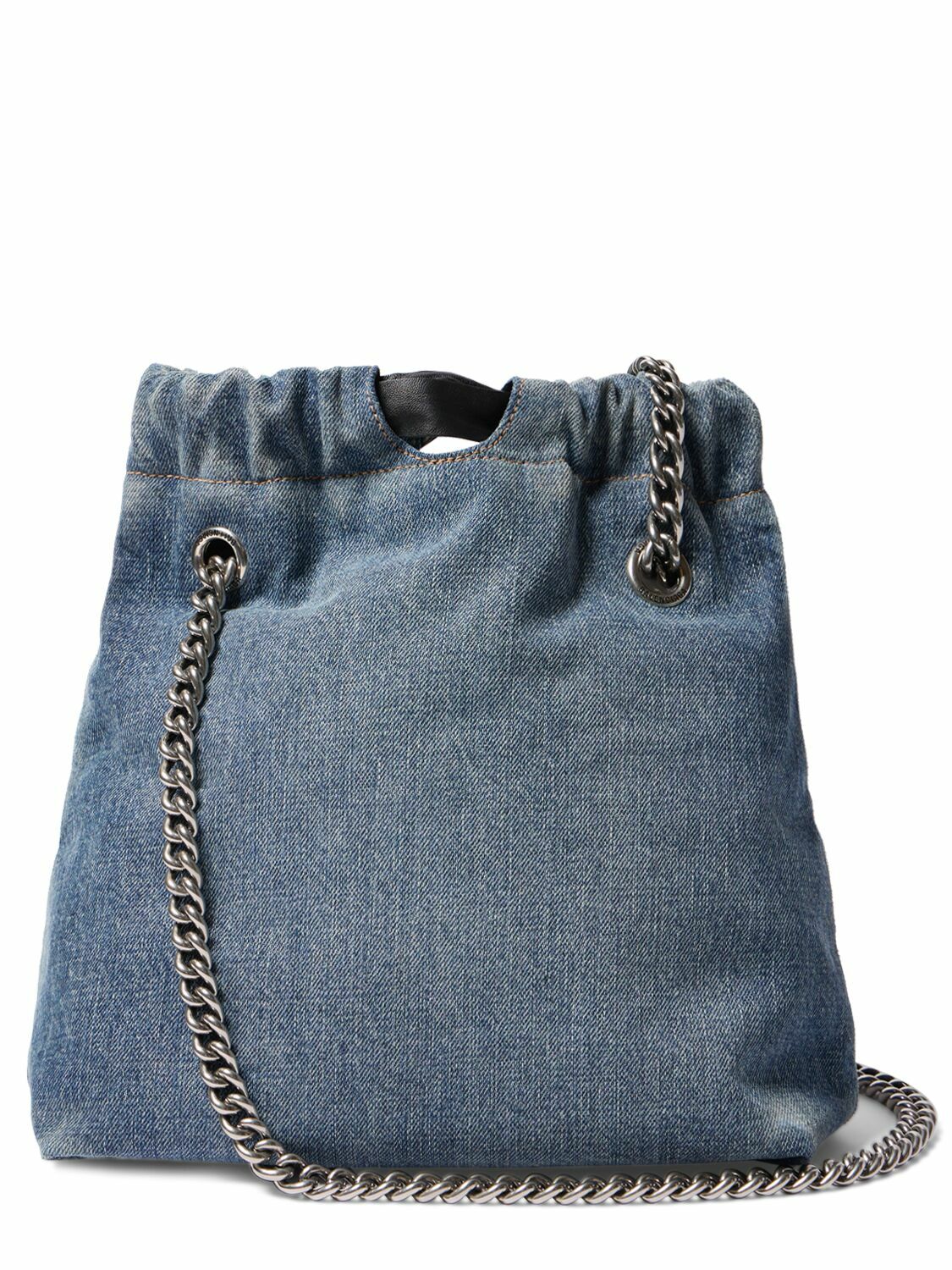 BALENCIAGA CRUSH スモールトートバッグ デニム　新品 org.jpg