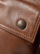 Belstaff - Touring Full-Grain Leather Tote Bag