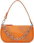 BY FAR Orange Mini Rachel Shoulder Bag