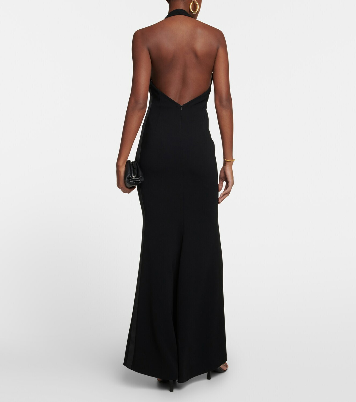 【Max Mara】 Halter-neckジャージ maxiドレス Max Mara - Uranio halter maxi dress Max Mara