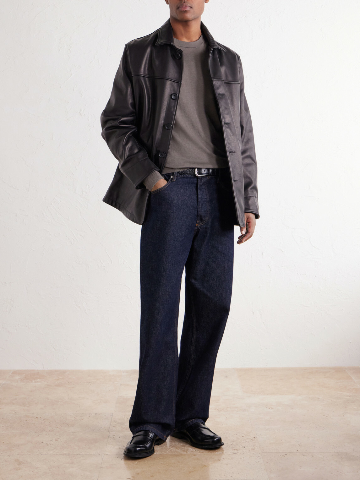 Mr P. - Wool Sweater - Brown